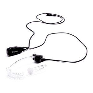 Impact K1-PLO-AT1 Receive Only Earpiece w/ Acoustic Tube Kenwood 2-Pin